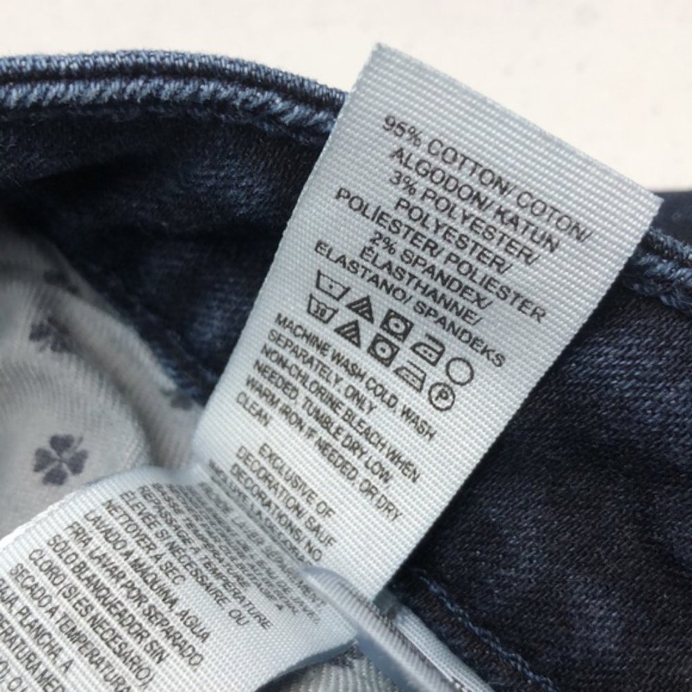 LIKE NEW VINTAGE LUCKY BRAND LOLITA SKINNY JEANS 6/28x29 🍀 - Picture 10 of 12